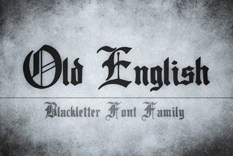Crafting Vintage Charm: Design Ideas Using Old English Font