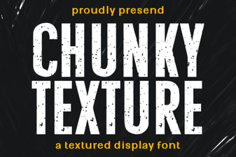 Chunky Fonts for Bold, Standout Designs